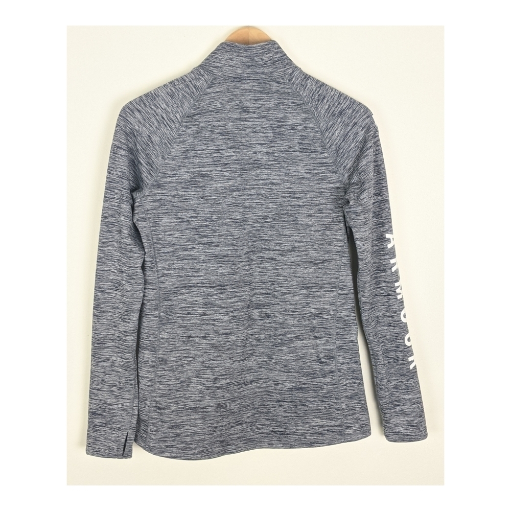 Under Armour Tech Half Zip Pullover Long Sleeve Armour Graphic Women's M Gray - Picture 10 of 10